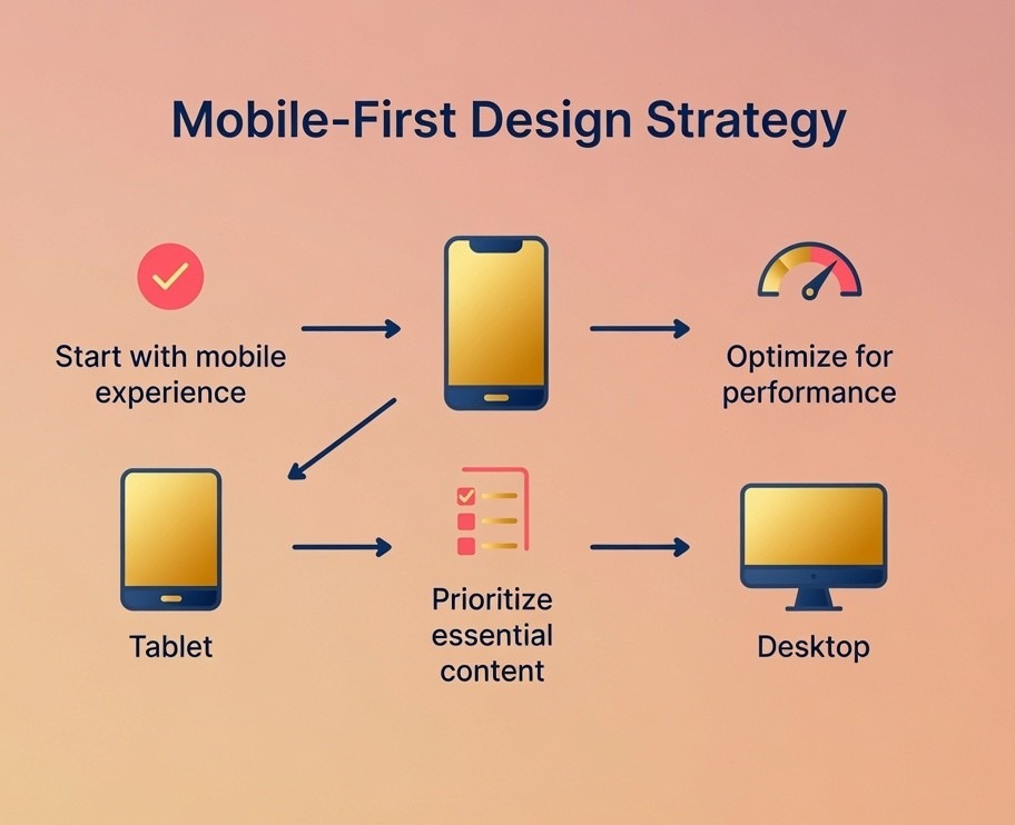 mobile first design strategy