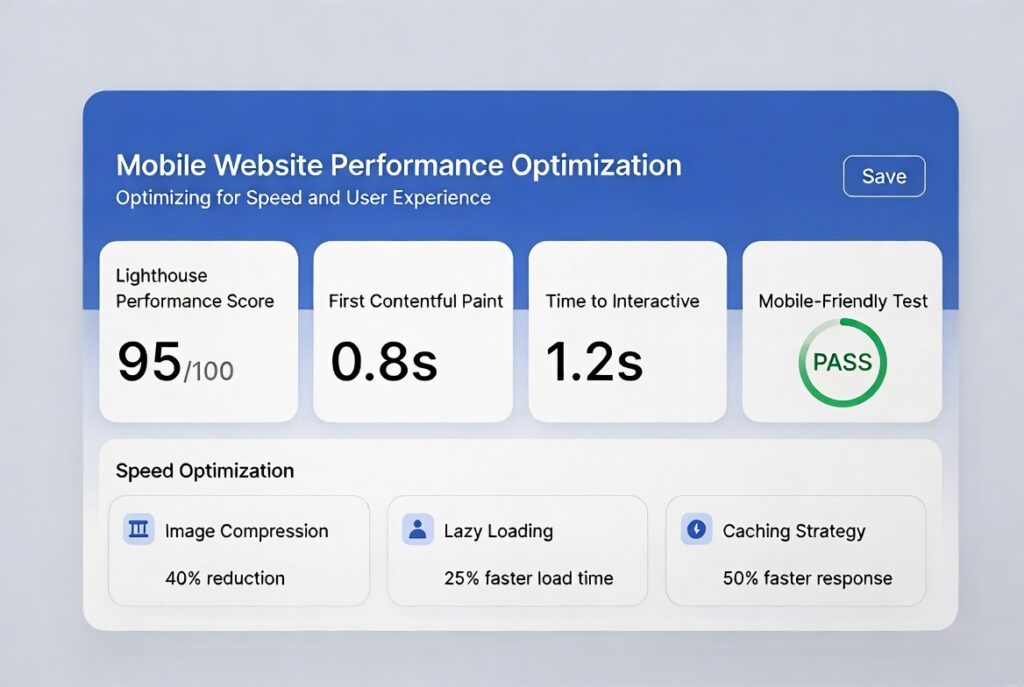 mobile website performance optimization