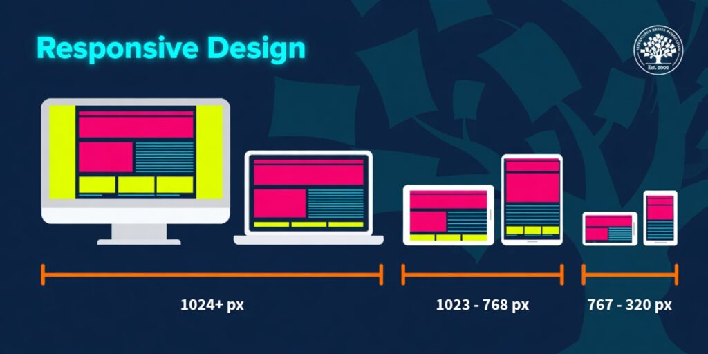 responsive design with different devices
